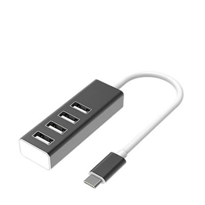 Type-C 转 4 口 USB 转接器